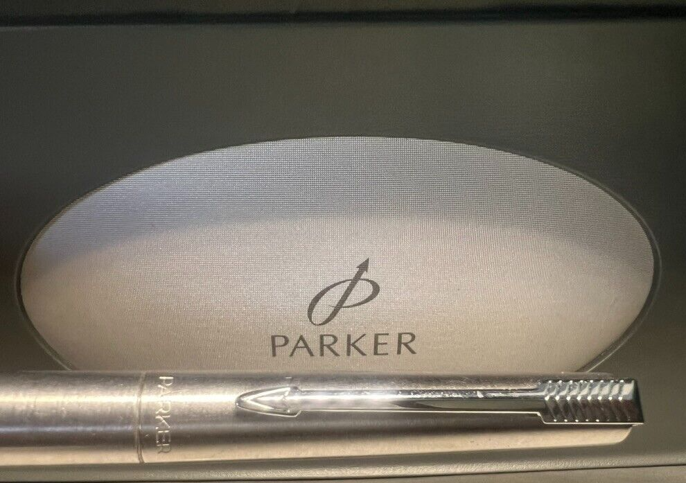 Parker Stylo-Plume Stylo à Plume 15 Chrome A Cartouche 4 Écrit Garantie 