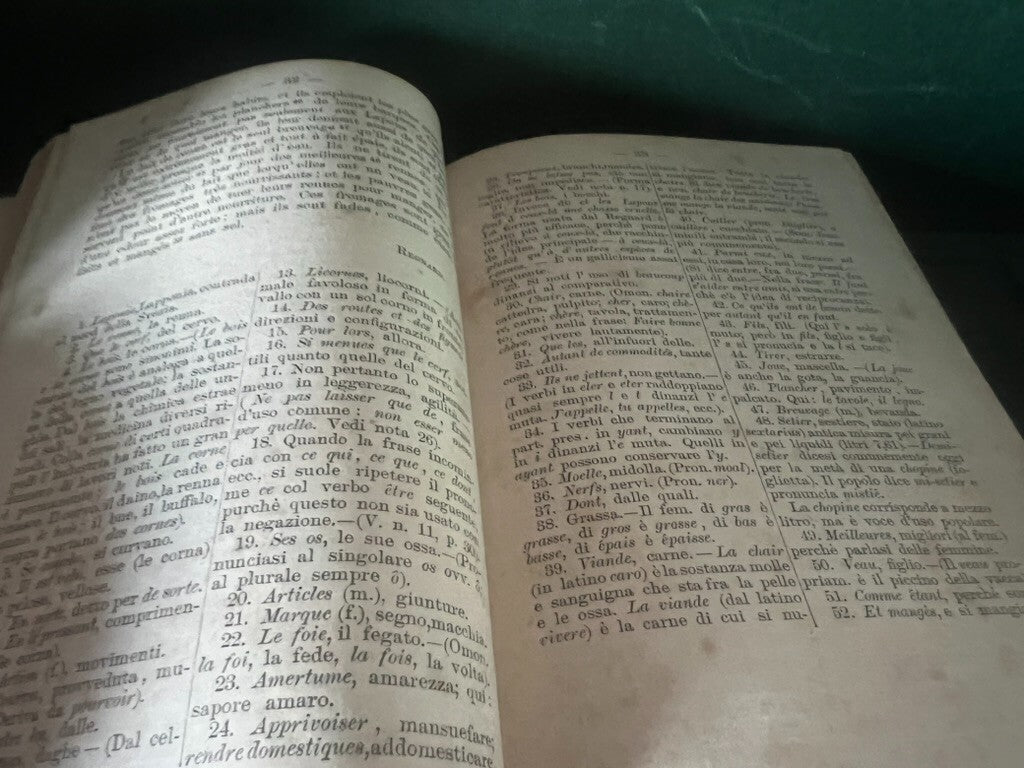 🔴 Libro ANTHOLOGIE novelle francese italiano in prosa Romeo del 1894