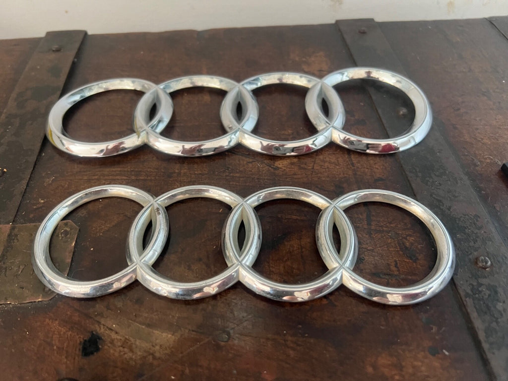 Audi A6 4F0853742 Blasons Emblèmes Frises Étiquettes Voiture 2 Logos 21 CM