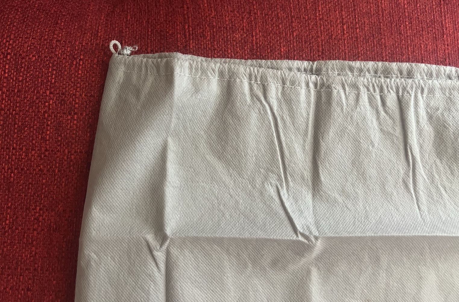 🔴 LIU JO sacca borsa anti polvere tessuto morbido floccato L 53 h 40 cm