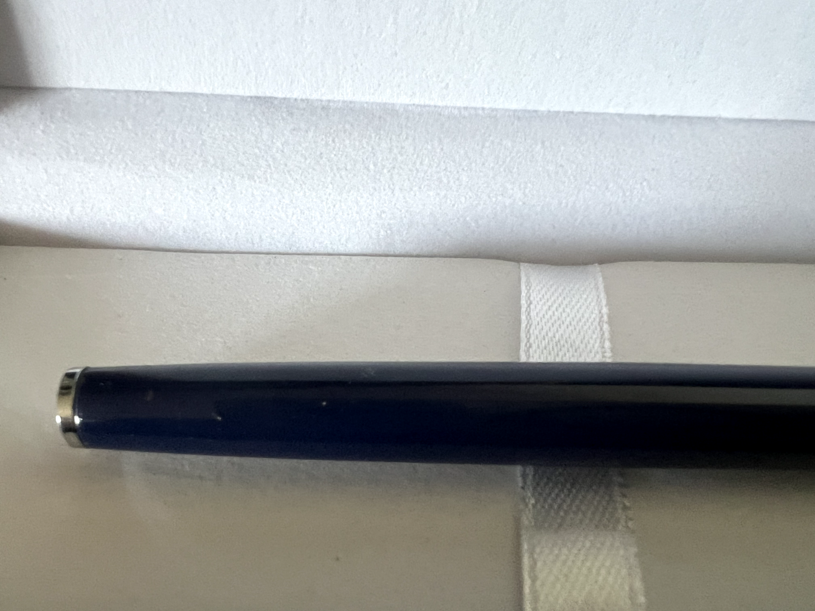 🔴 WATERMAN penna stilografica lacca blu profili cromati a cartuccia pennino F