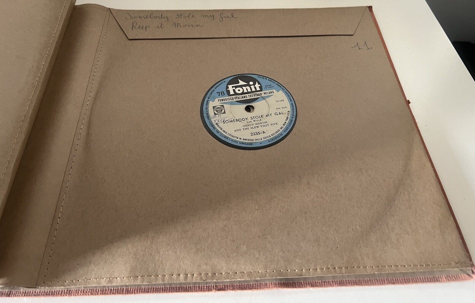 🔴 78-RPM-Vinyl-Schallplatten-Grammophonalbum CAPITAL VOGUE MERCURY 7 Stück Vintage 