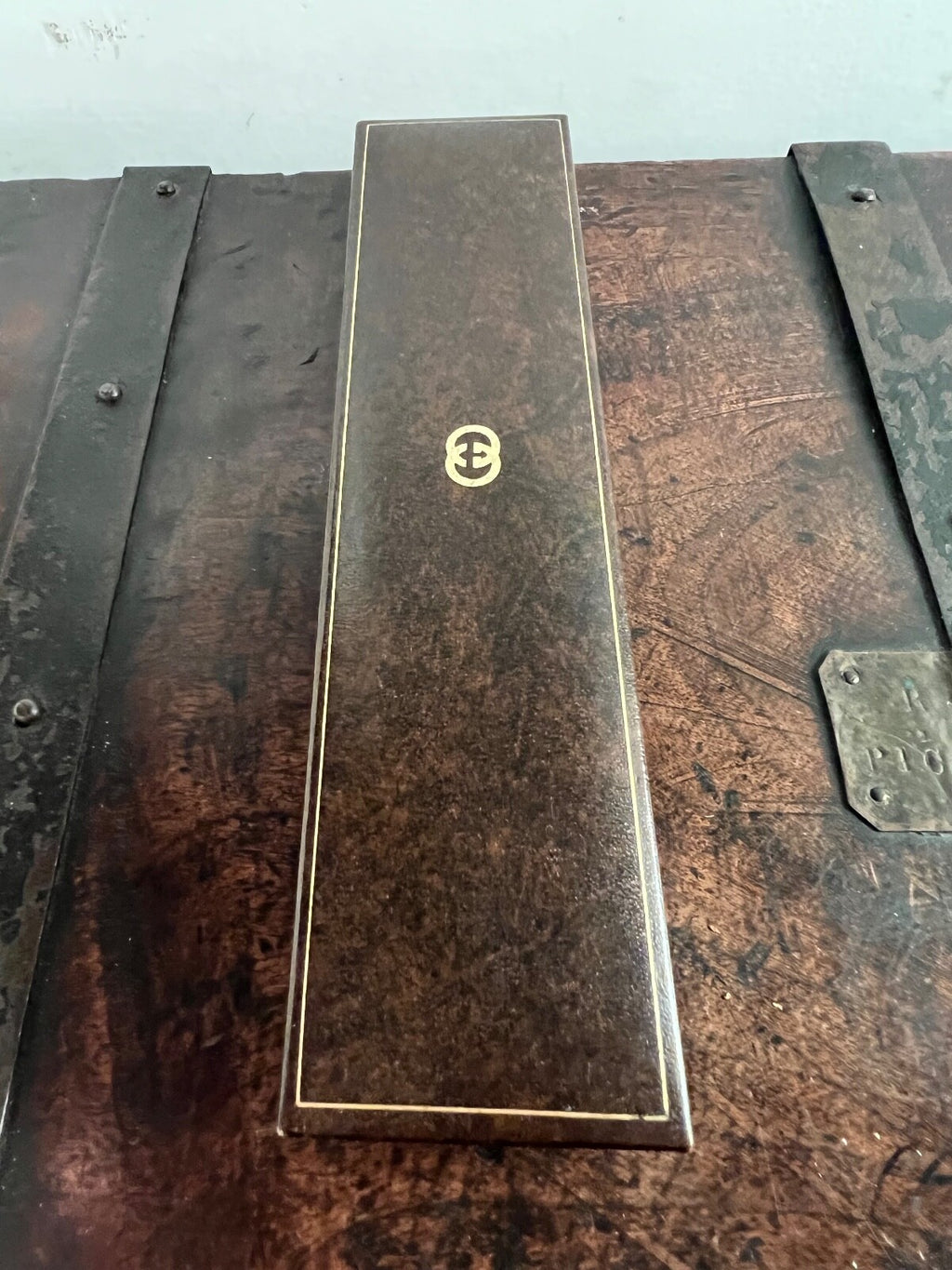 🔴 GUCCI box scatola orologio pelle cofanetto custodia bracciale lunga