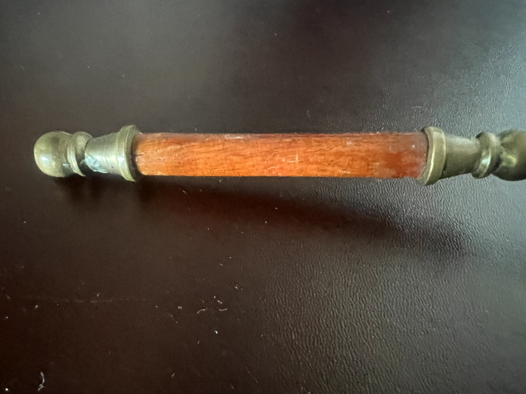 Eteignoir À Bougie Damps Bougie Laiton Massif Bois Longueur 30 Centimètres