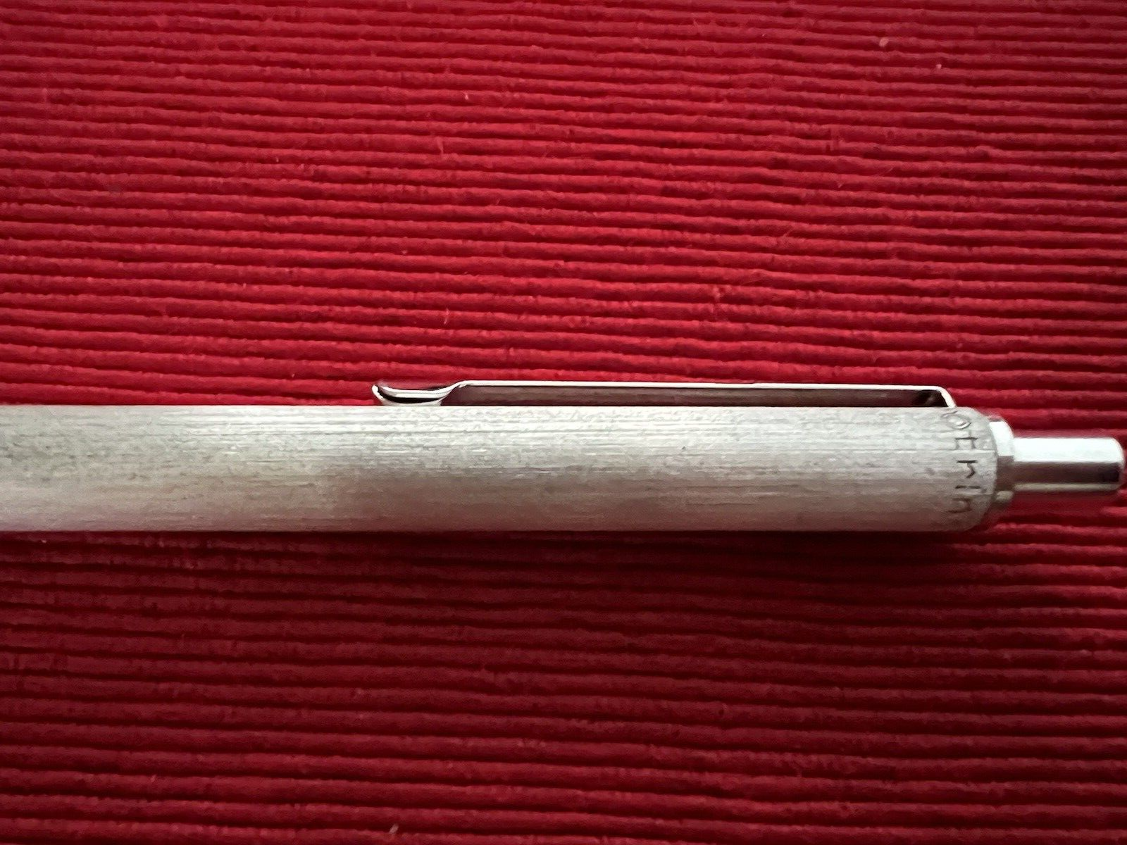 🔴 ROTRING matita meccanica portamine metallo satinato profil lucidi mine 0,5