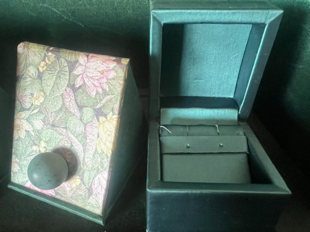 🔴 Scatole anelli orecchini astucci custodie gioielli lotto n. 24