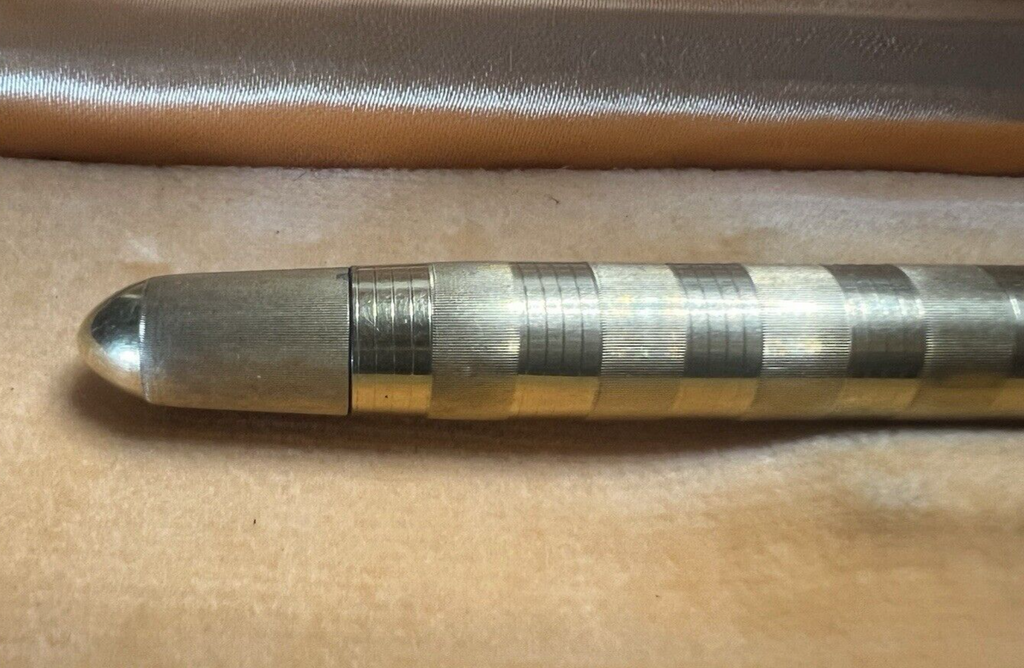 🔴 ZENITH penna stilografica Extra pennino ORO scrive gioiello vintage 1940