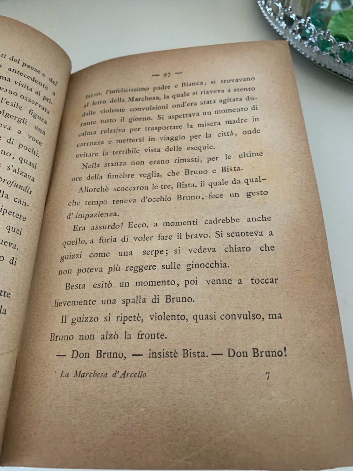 🔴 Book THE MARCHESA D'ARCELLO Memini Vannucci Milan ancient novel 1886 