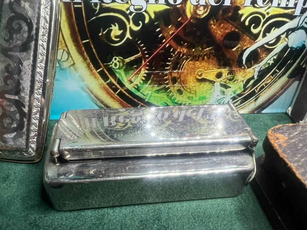 🔴 EVANS portasigarette porta fiammiferi cartine lotto 10 PEZZI vintage