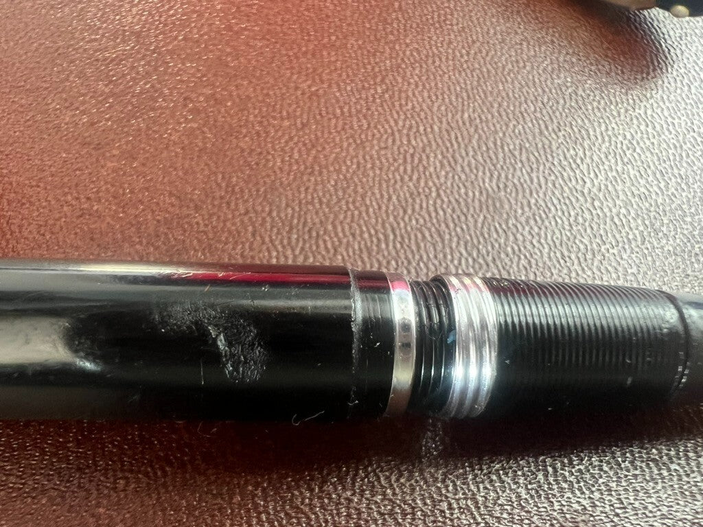 PLUMA ESTILOGRÁFICA SHEAFFER CP H-M CON PUNTA DE ORO SNORKEL VINTAGE