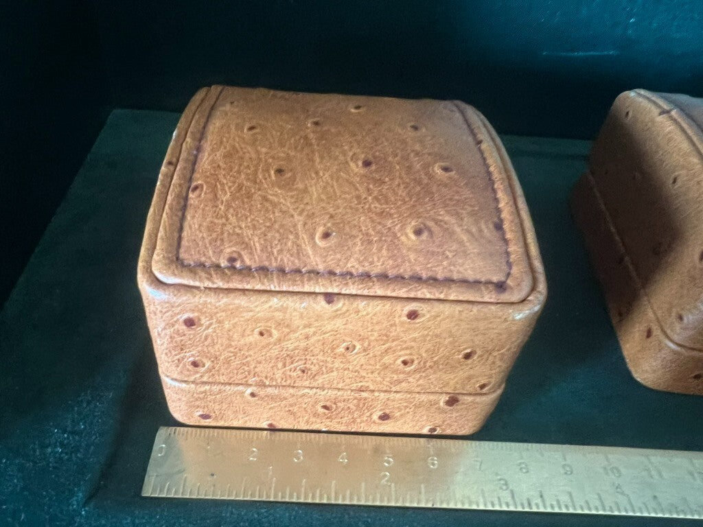 🔴 Scatole anelli orecchini astucci custodie gioielli lotto n. 25