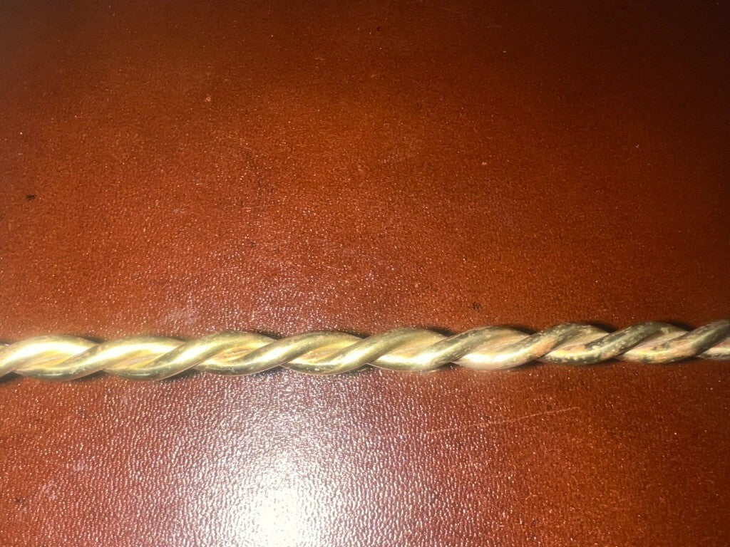 Snuffer Candle Mocciolo Vibration Candle Brass Unique Vintage