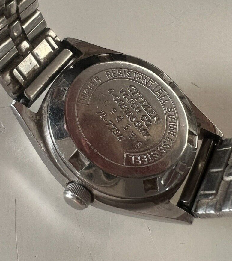 Citizen Horloge Femme Automatique Étui Sangle 4-046145 SMK Vintage
