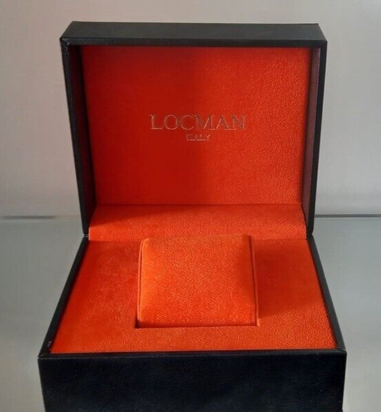 🔴 LOCMAN box scatola orologio cofanetto custodia grande 16x14 h 9 cm