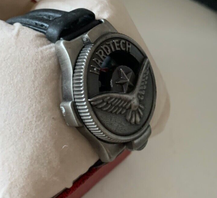 🔴 HEAVY METAL orologio uomo Hard tech collection e cartellino quarzo del 2000