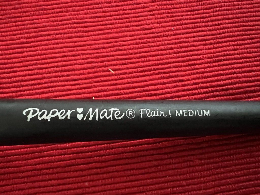 Papermate Penne Marqueur Gel Writer Et Flair Avec Trousse Vintage