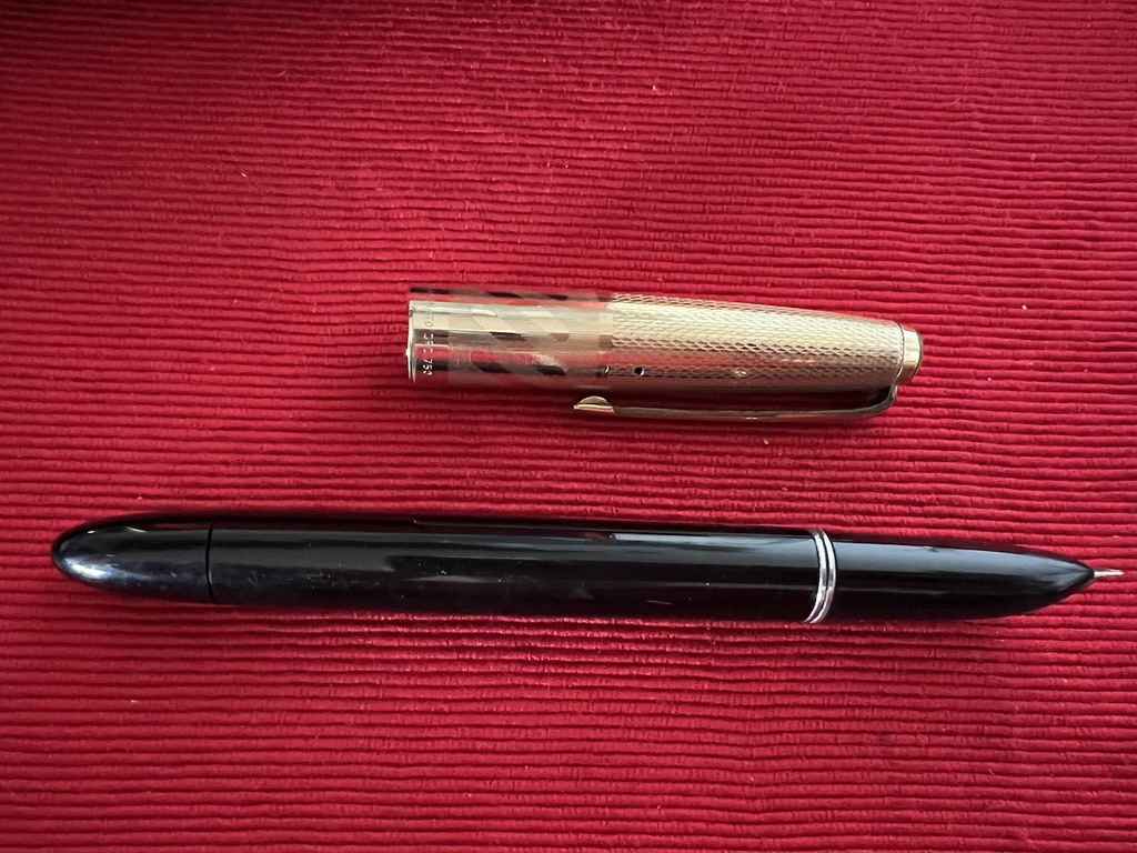 Zenith Stylo-Plume Stylo à Plume Extra Or Et Crayon Mecanique Set Vintage 