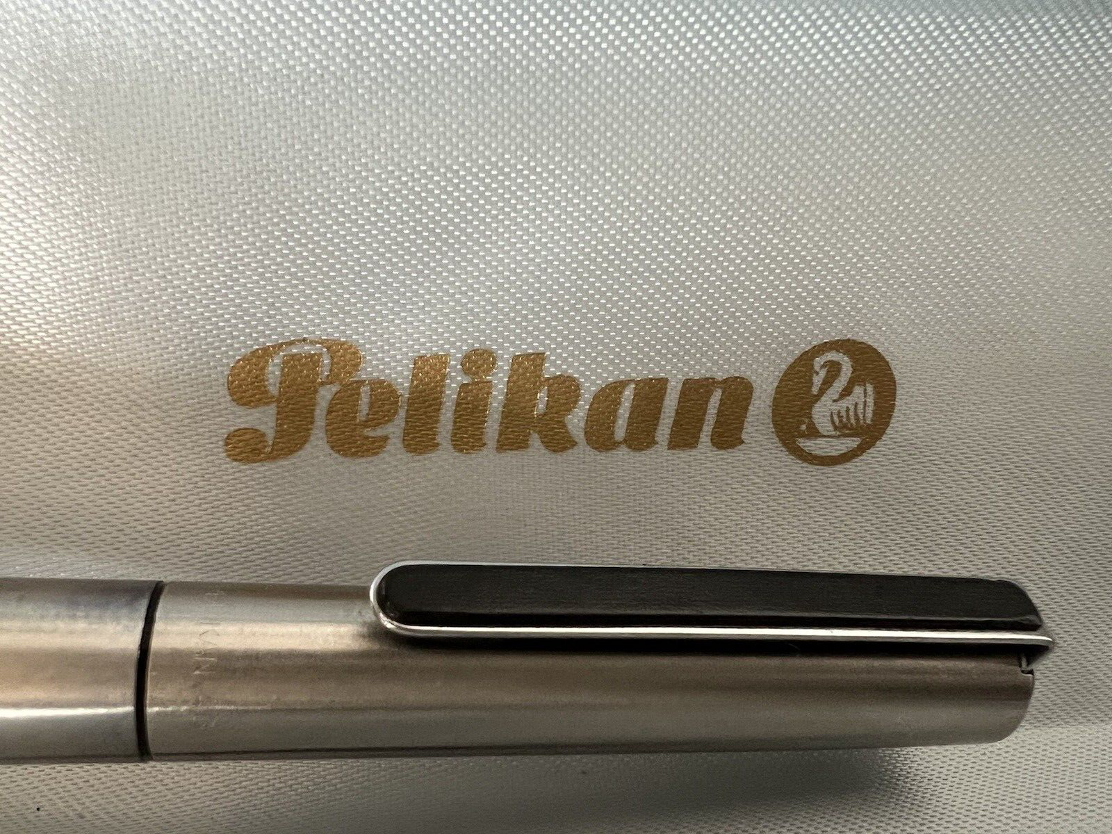 🔴 PELIKAN penna stilografica AG AIRPEN cromata cartuccia SCRIVE vintage