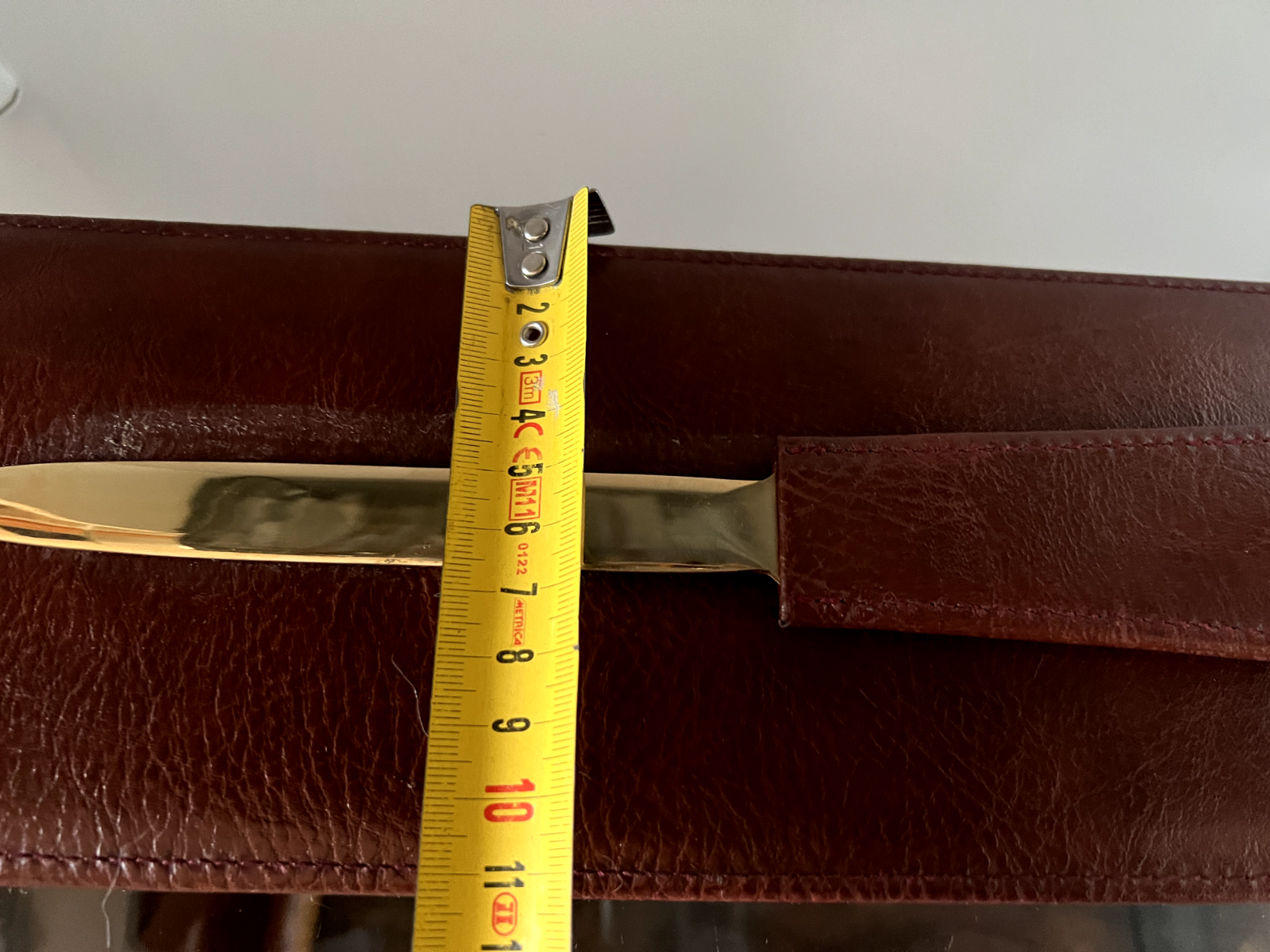 🔴 Stiloforo base penna stilografica sfera PELLE scrivania portapenna vintage