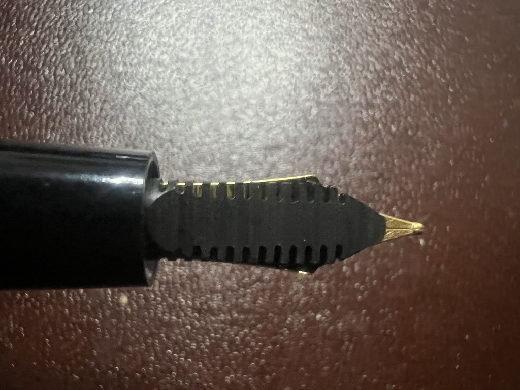 Grand-Mère Extra Stylo-Plume Stylo à Plume Collier Grecque Or M Encre Neuf