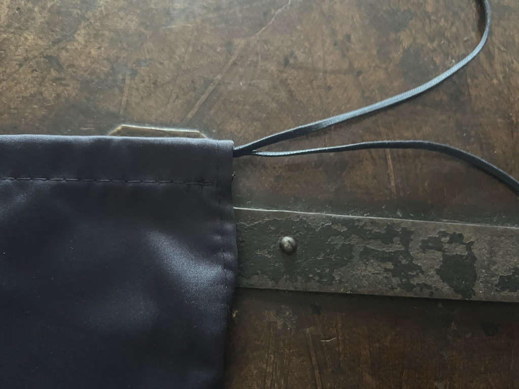 🔴 PRADA sacca borsa accessori anti polvere viaggio L 34 h 37 originale no lacci