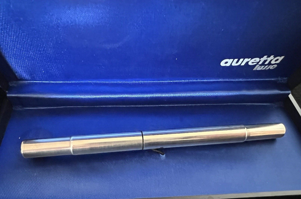Auretta Stylo-Plume Stylo à Plume par Aurora Luxe Avec Cartouches Rétro 1970 D 