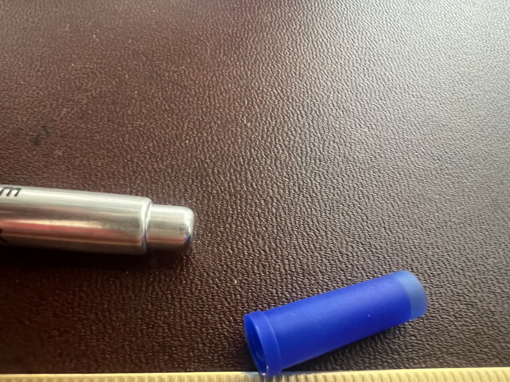 🔴 PARKER refill penna Roller Ball BLU M 8FC 3 pezzi ricarica ricambio