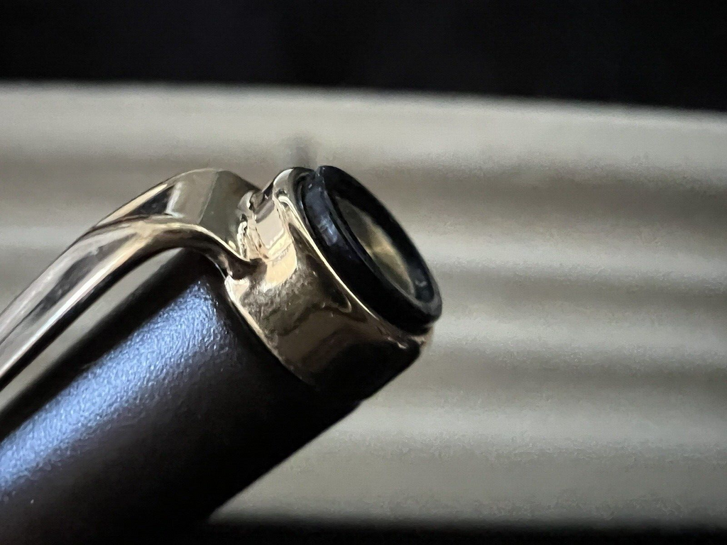 🔴 PARKER penna sfera lacca marrone con profili dorati scrive astuccio vintage