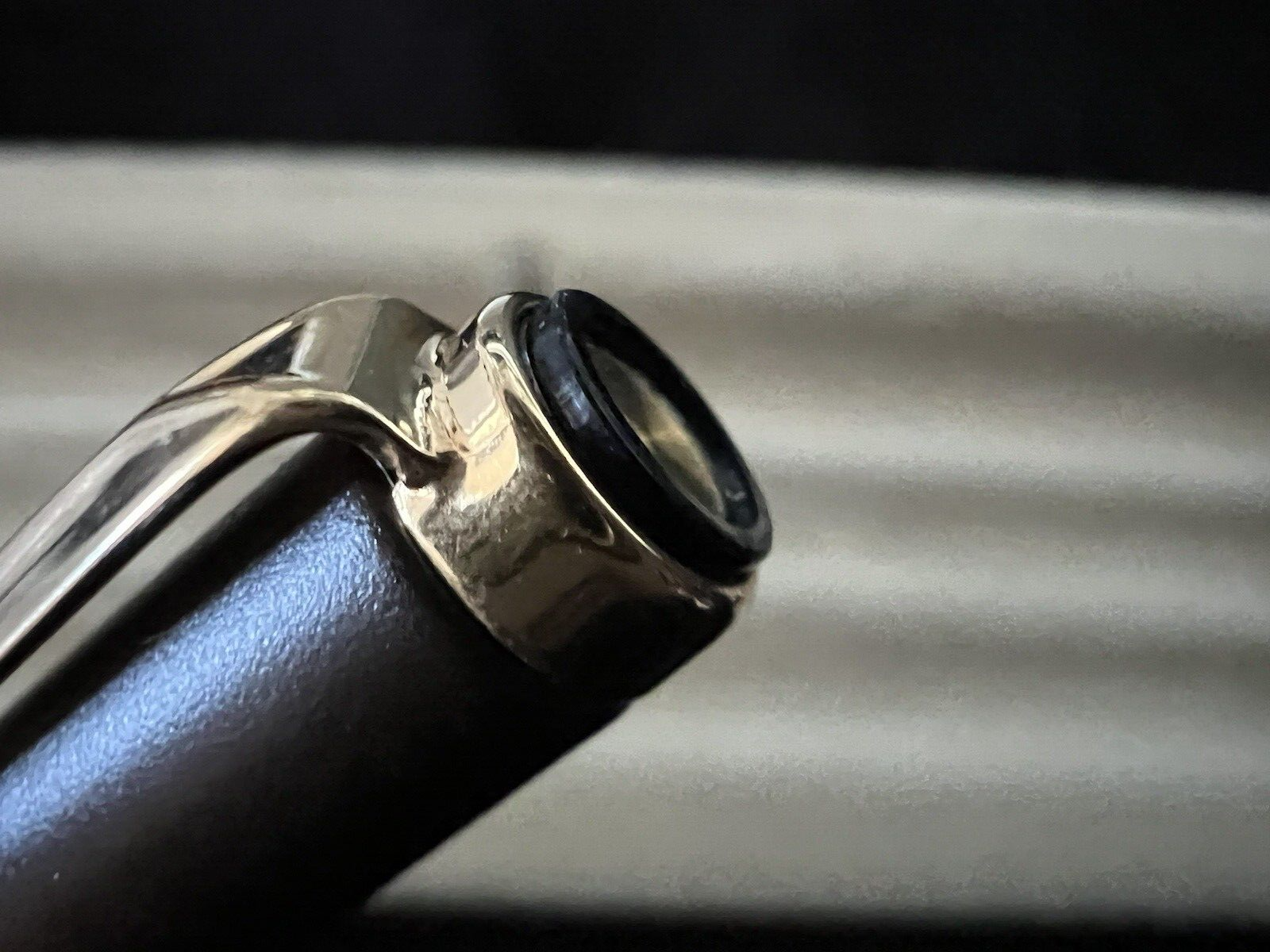 🔴 PARKER penna sfera lacca marrone con profili dorati scrive astuccio vintage