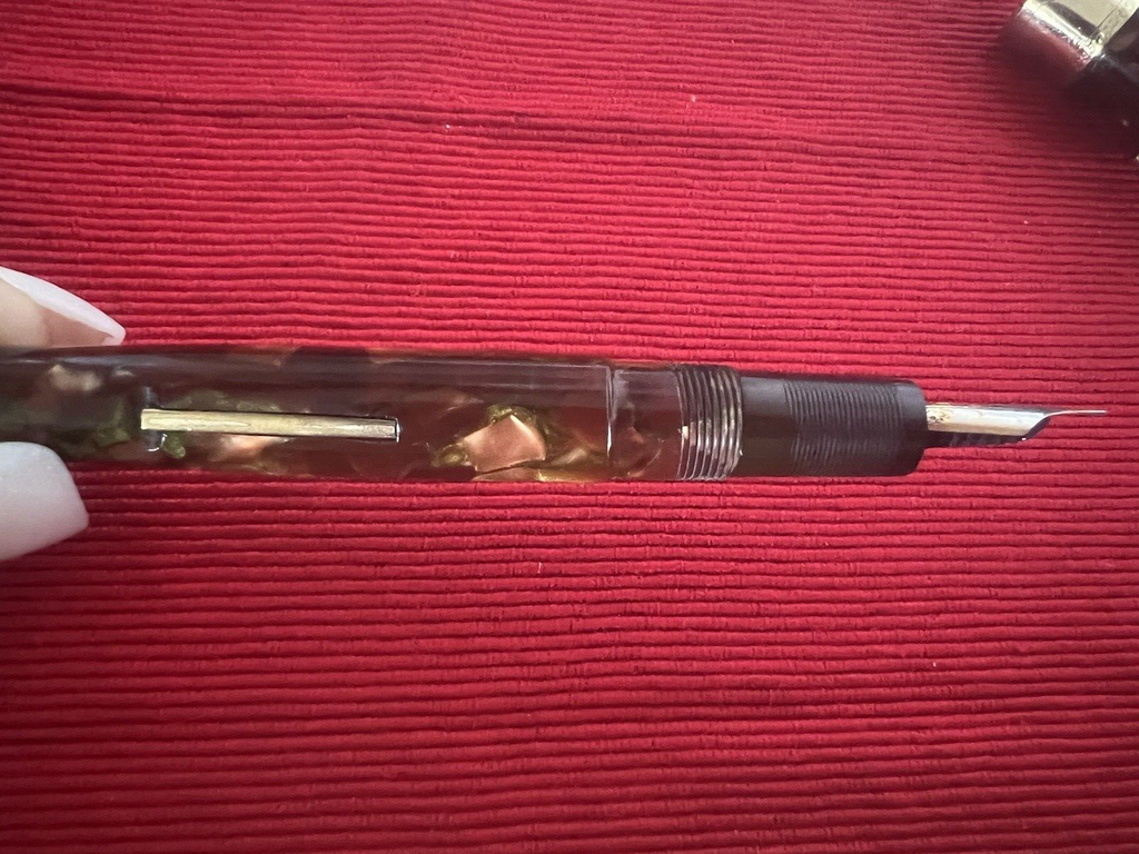 Comtesse Stylo-Plume Stylo à Plume Celluloid Levier D'Origine Vintage '30 