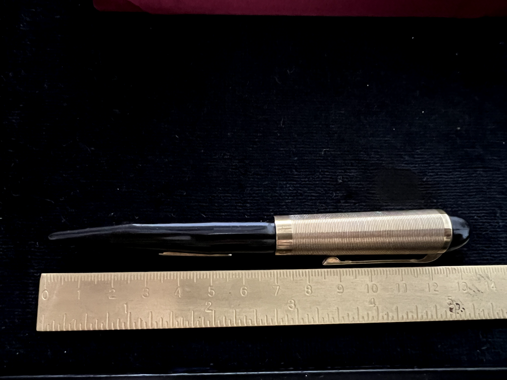 🔴 ARCOS vintage lever-action fountain pen WRITES from 1930 