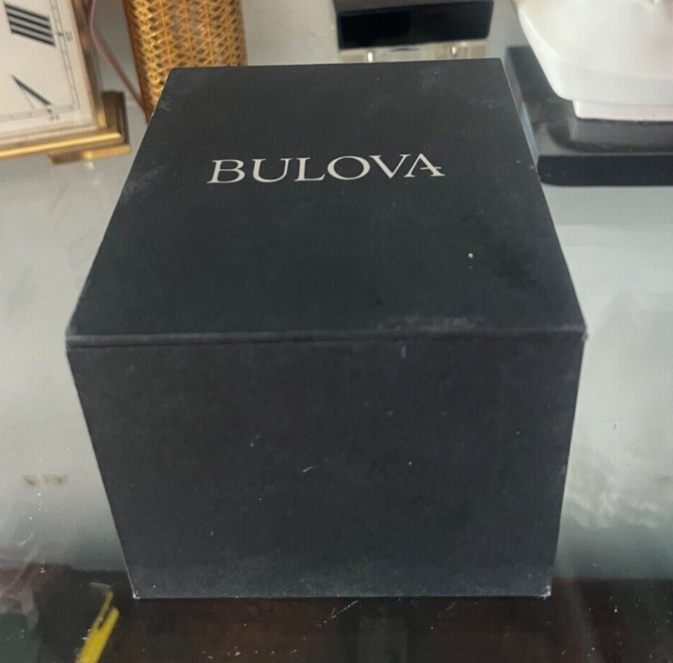 🔴 BULOVA box scatola orologio uomo DEVIL DIVER cofanetto custodia