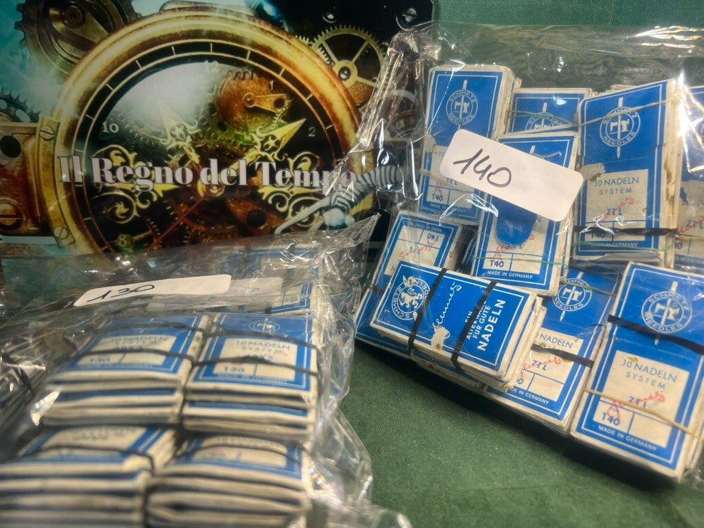 🔴 LAMMAMERTZ Nähmaschinennadeln 130 140 im Block, Los 3 
