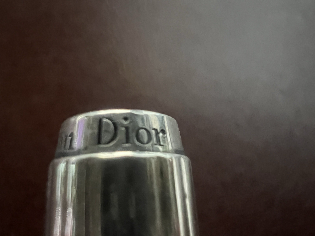 dior Stylo-Plume Stylo à Plume Argent 925 Montblanc Or F Cartouche Vintage