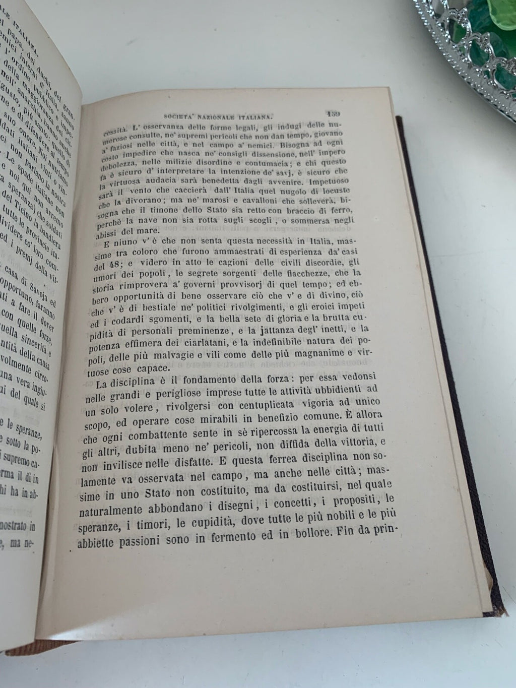 🔴 Book POLITICAL WRITINGS by Giuseppe La Farina Volume 2 old 1870 