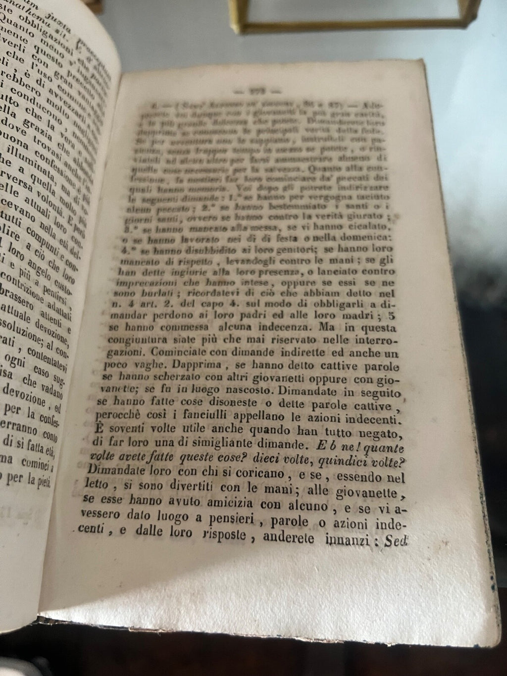 🔴 Libro MANUALE DEI CONFESSORI per l'abate Gaume canonico Nevers Napoli 1850