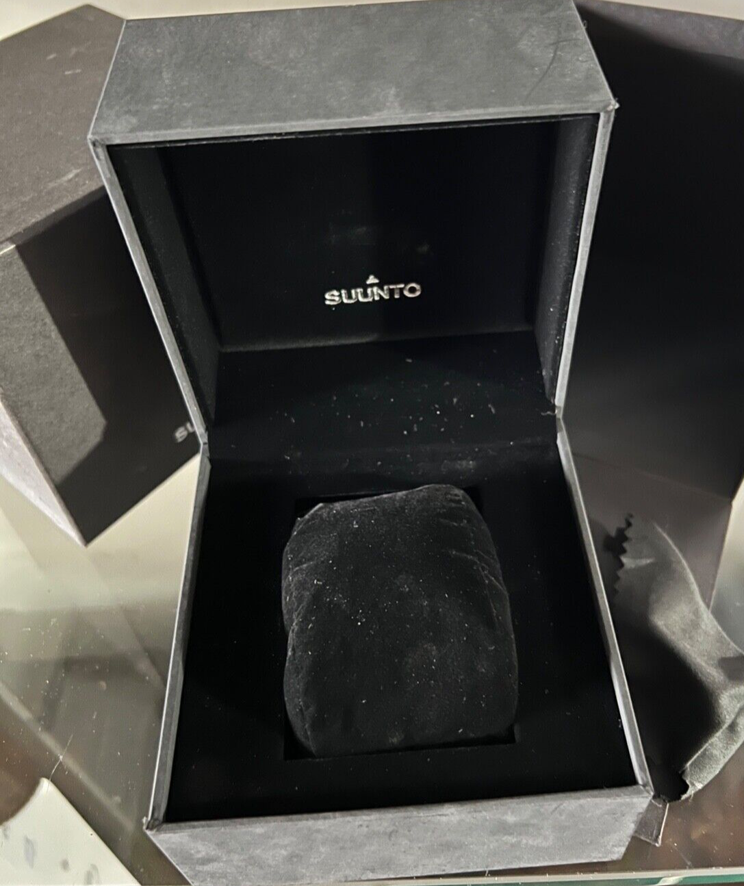🔴 SUUNTO box scatola orologio rigida neracofanetto custodia contro scatola