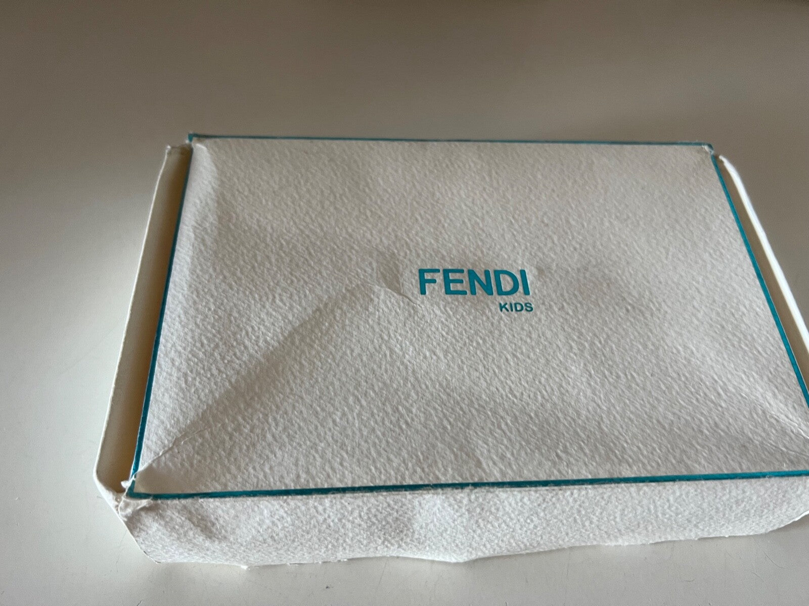 Fendi Kids Jeu Cartes pour Enfants De Paires Logo Avec Boîte Vintage Rare 