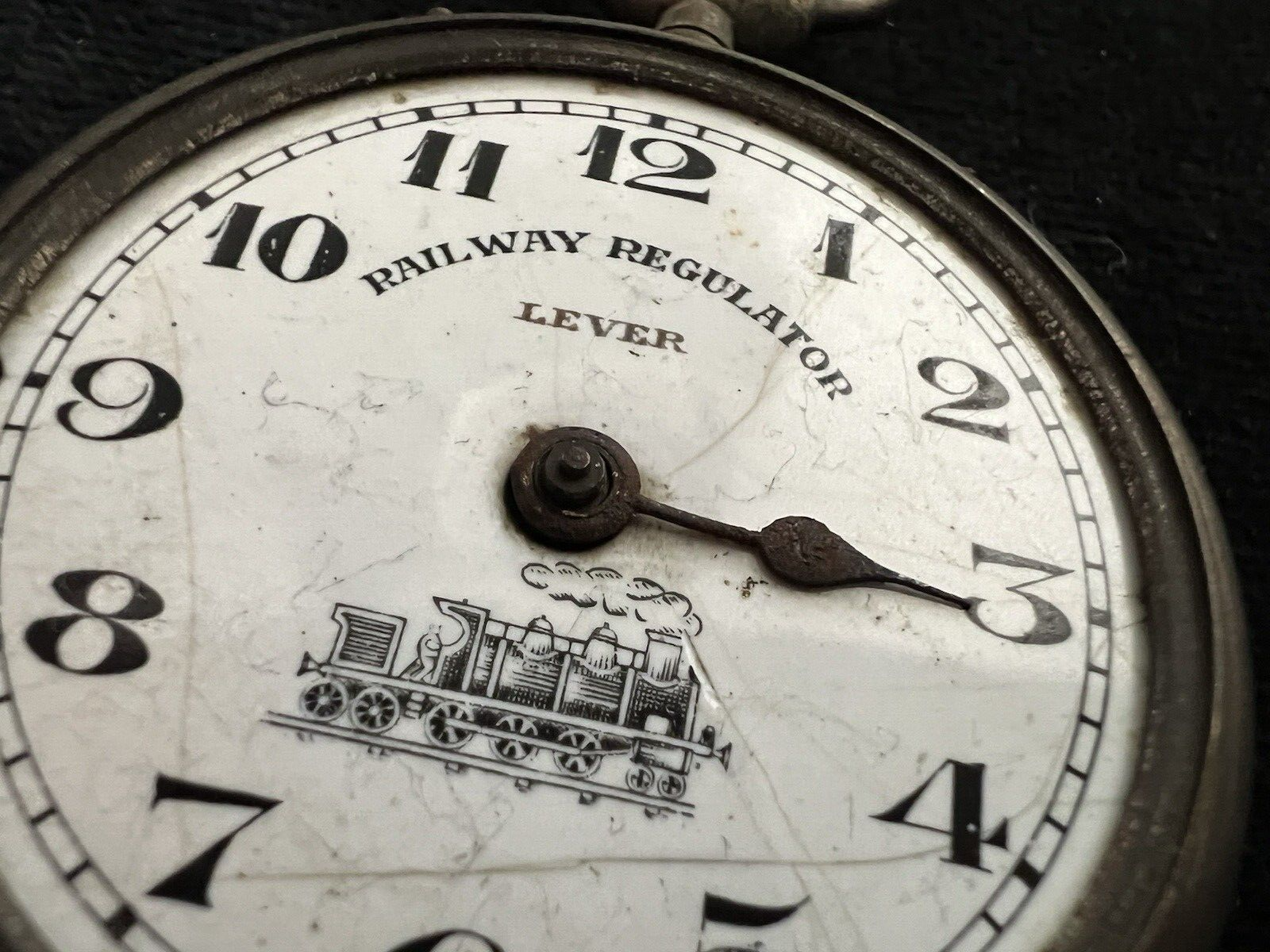 🔴 RAYLWAY REGULATEUR orologio tasca carica manuale parti pezzi ricambio