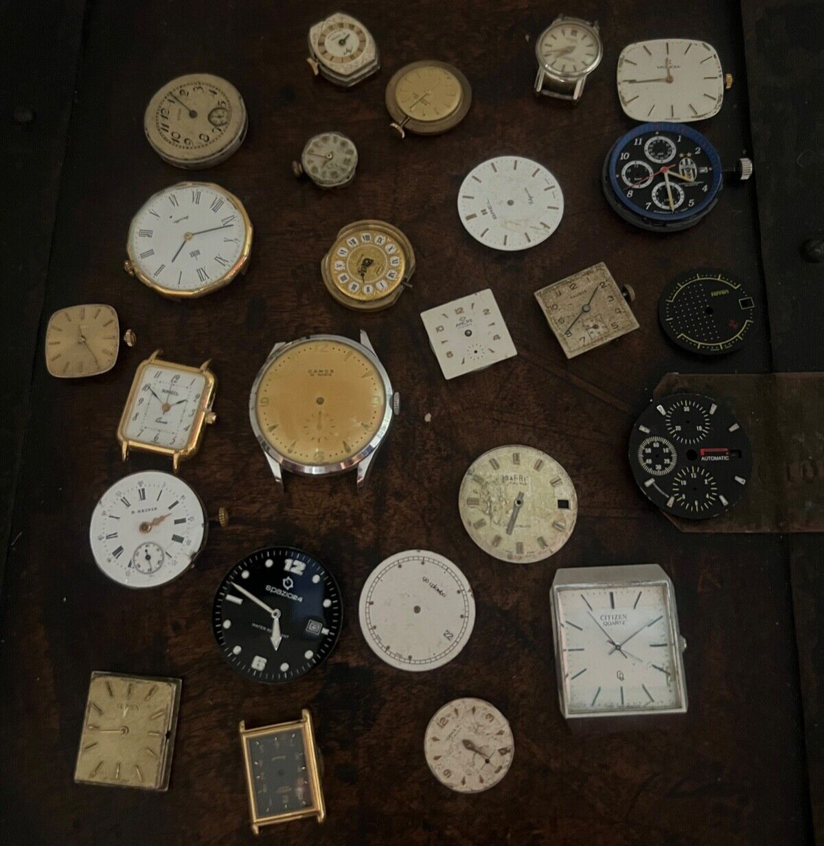 Mouvements Montres Mondia Citizen Breil Elgin Pièces Remplacement 25 Pcs