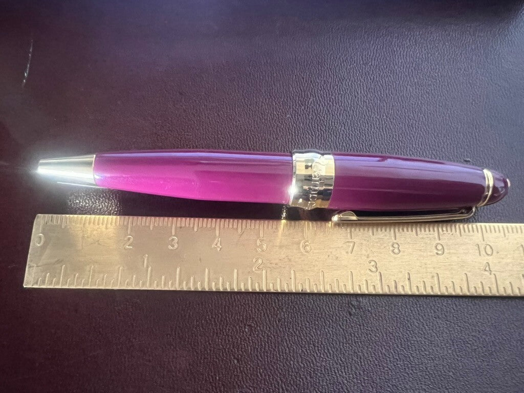 🔴 CAMPO MARZIO penna sfera mini lacca bordeaux scrive