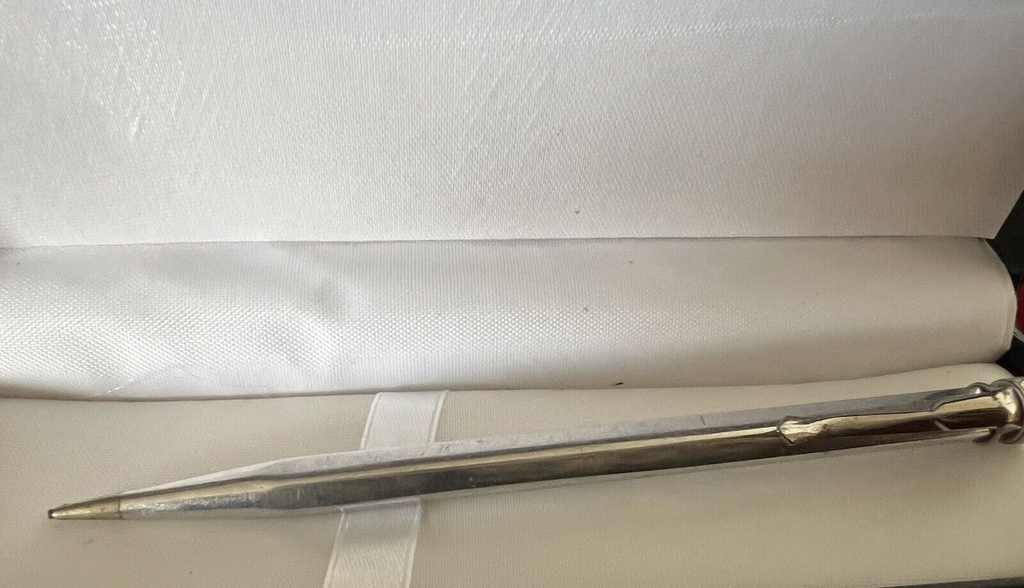Pencil Mechanical Viberti Metal Chrome Pencil Marking Lead Vintage