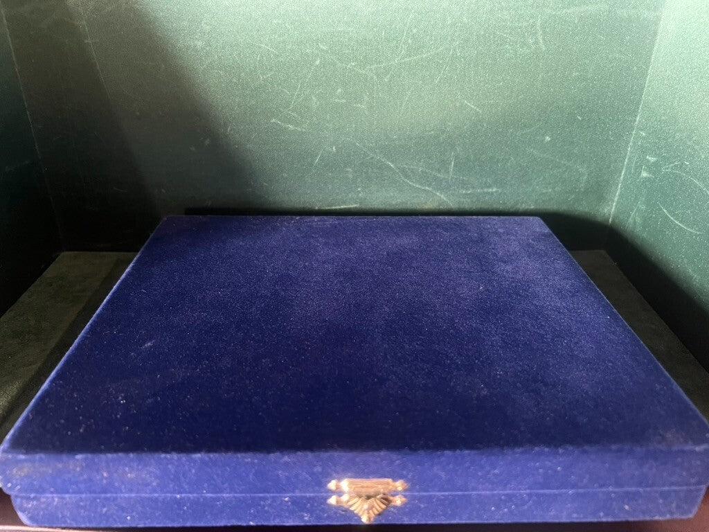 🔴 ASI Auto Moto Car Club Napoli Federated Plate Metallplakette CONI 1983 blau 