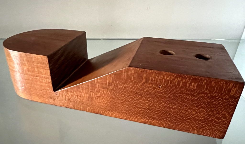 🔴 Base penna stilografica sfera stilofori scrivania portapenna LEGNO L 19