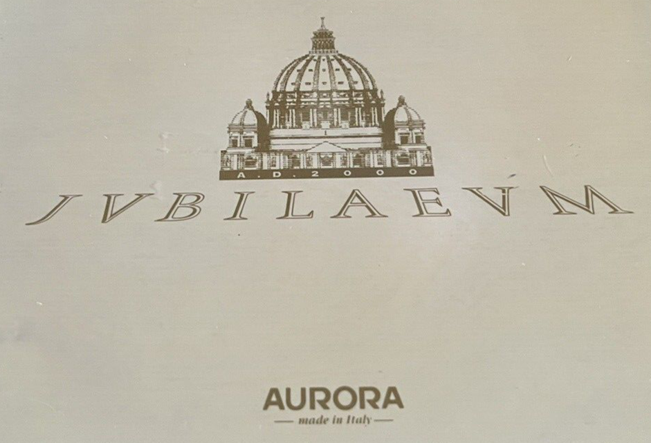 Aurora Box Pen Jubilee 2000 Wood Casket Pencil Case 