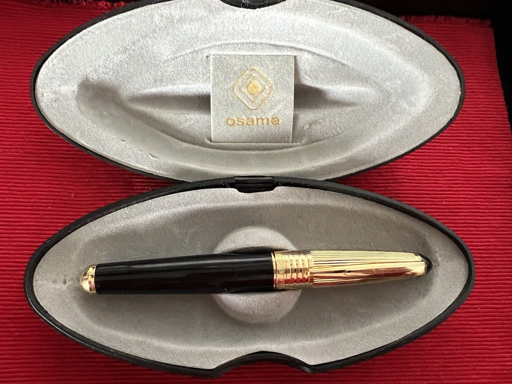 Addex Stylo-Plume Stylo à Plume Mini Diva Laque Noire Cartouche Iridium Point 