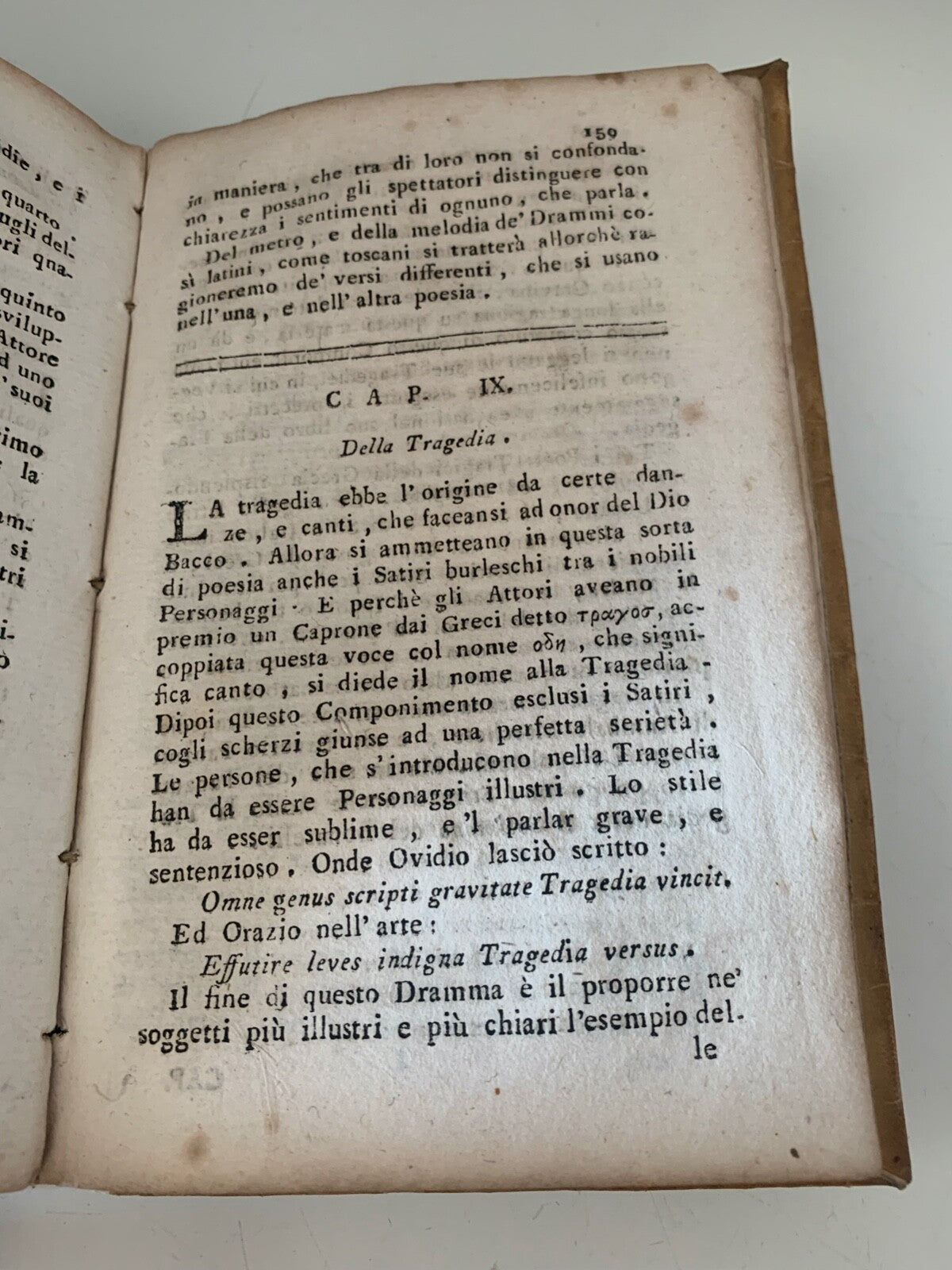 🔴 Book PRECEPTS OF RHETORIC AND POETRY by Abbot Antonio Adami old 1796 