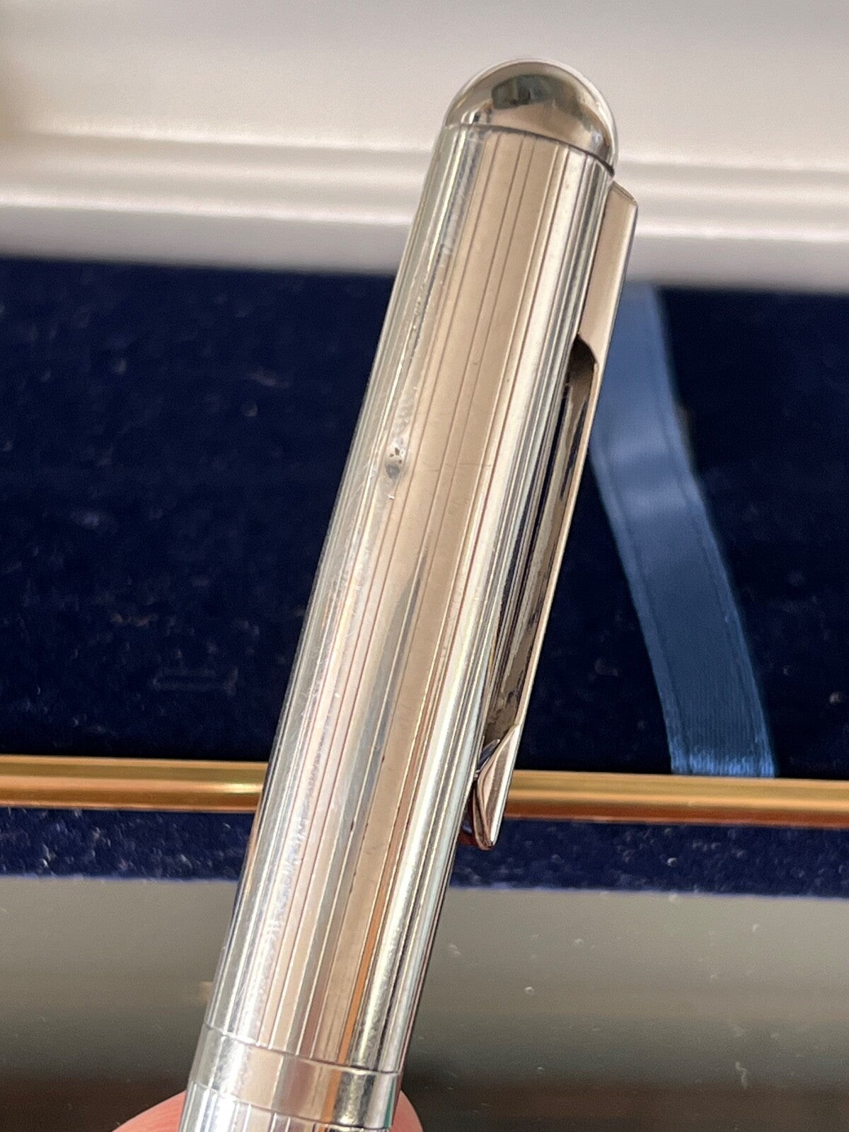 Tesori Stylo-Plume Stylo à Plume Argent 925 Massif Iridium Point Germany Rétro