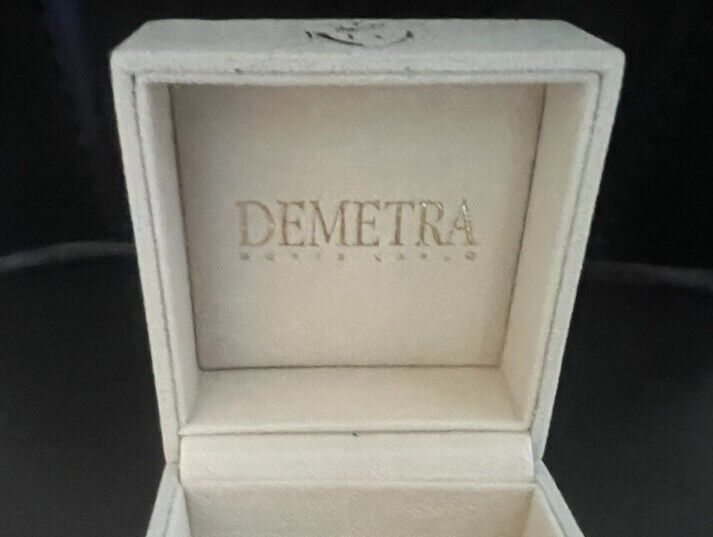 Demetra Boîte Boucles D'Oreilles Pendentif Bijou Trousse Coffret L 7,5 CM
