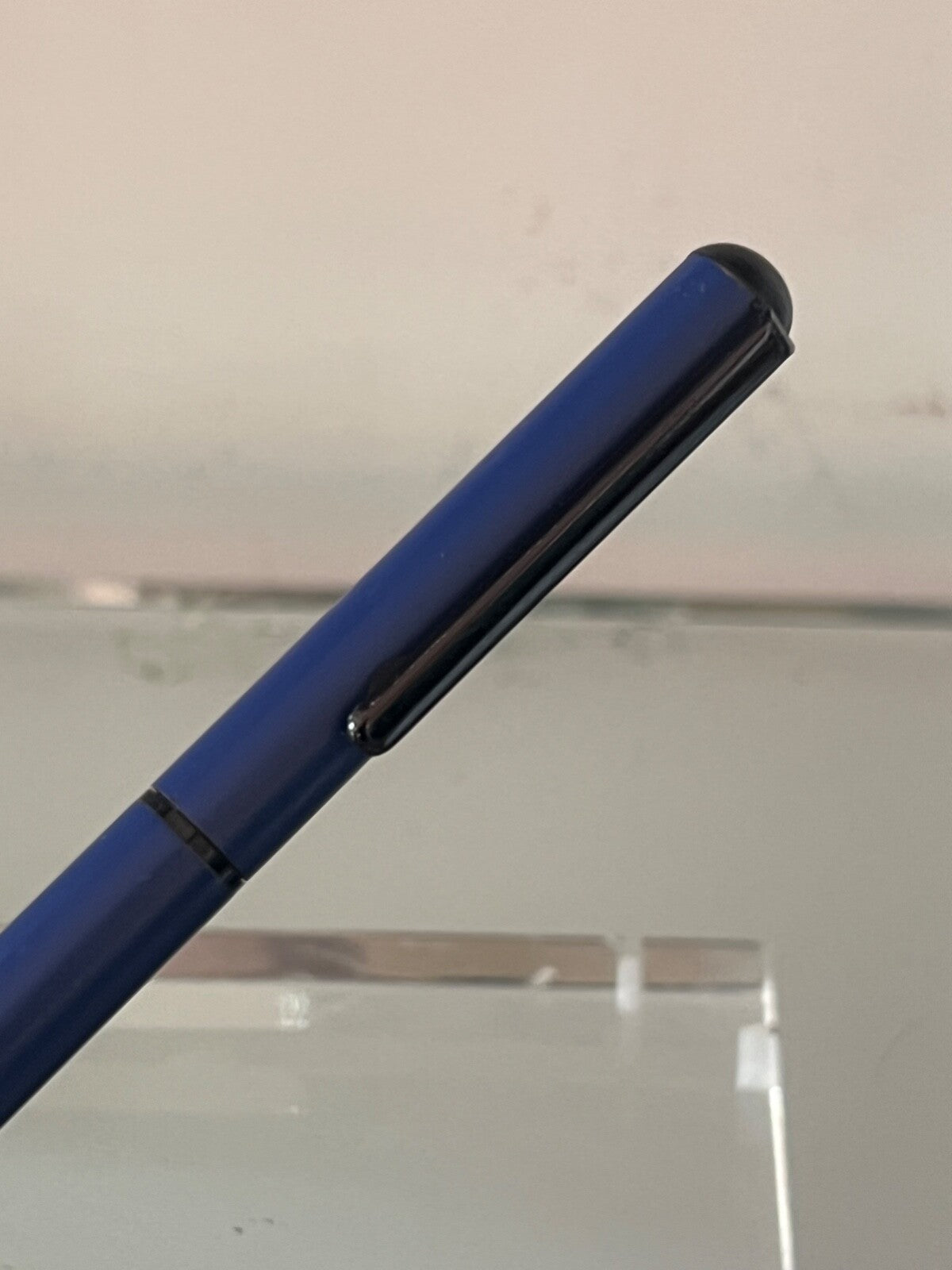 🔴 SERGIO TACCHINI GOLF fountain pen, blue lacquer, cartridge, writes vintage 